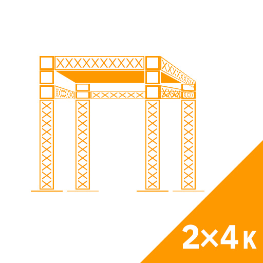 トラスルーフ(2×4間)