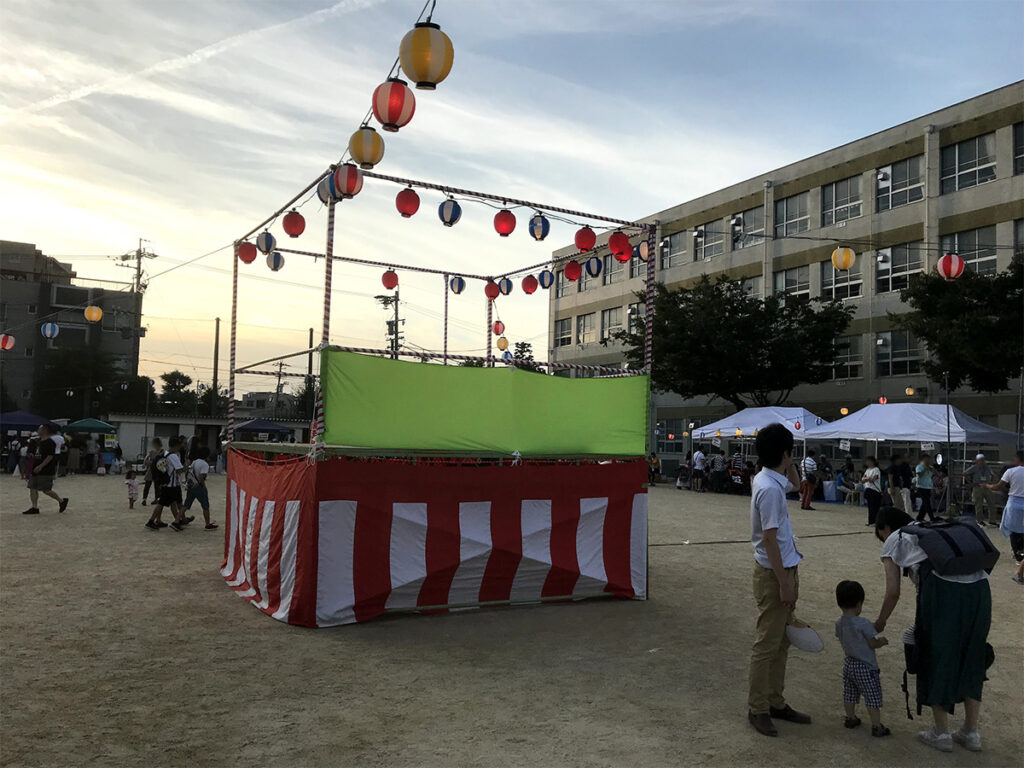 千種区 小学校での施工写真4