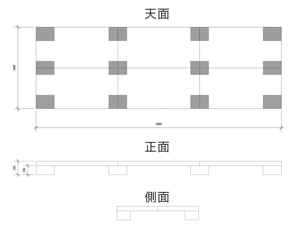 ノーマルステージ(中区) 図面