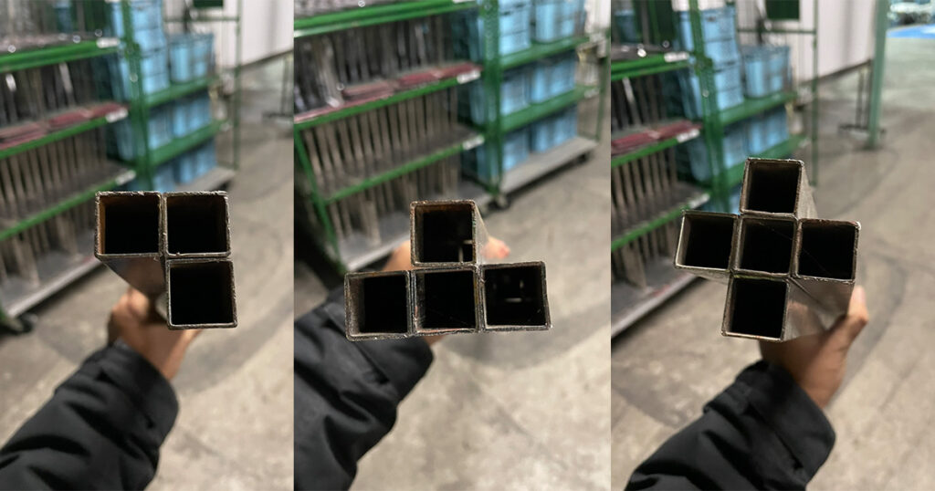 イージーパネル用支柱(L字、トの字、十字)