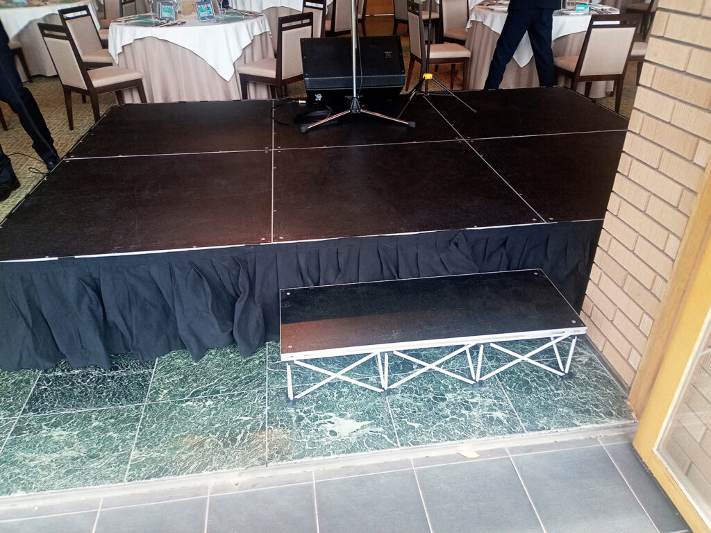 簡単ステージ 使用風景4