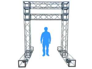 トラスゲート(小)設営プラン