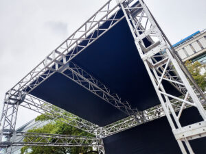 トラスルーフ(2間✕2間)設営プラン