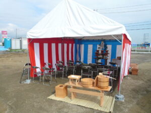 地鎮祭(略式)設営プラン