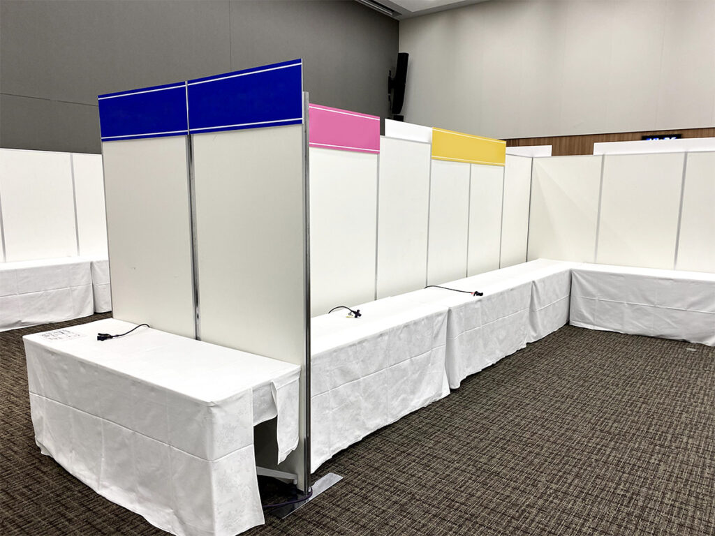 技術展でパネルを使用