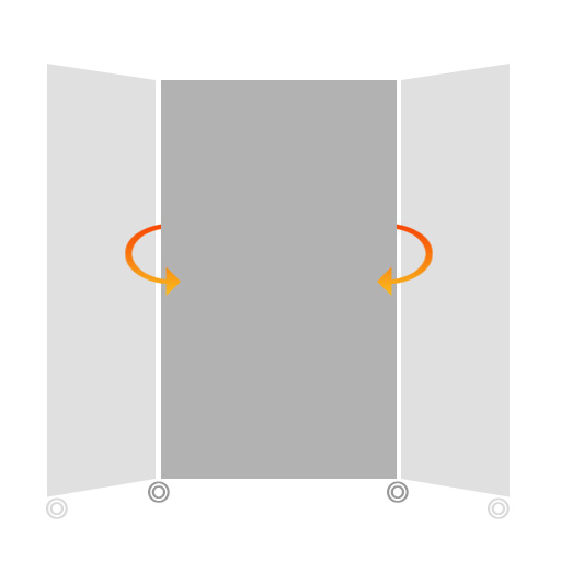 コンパクトに畳めます