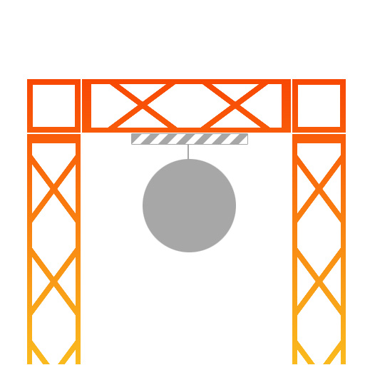 がっしりしたトラス