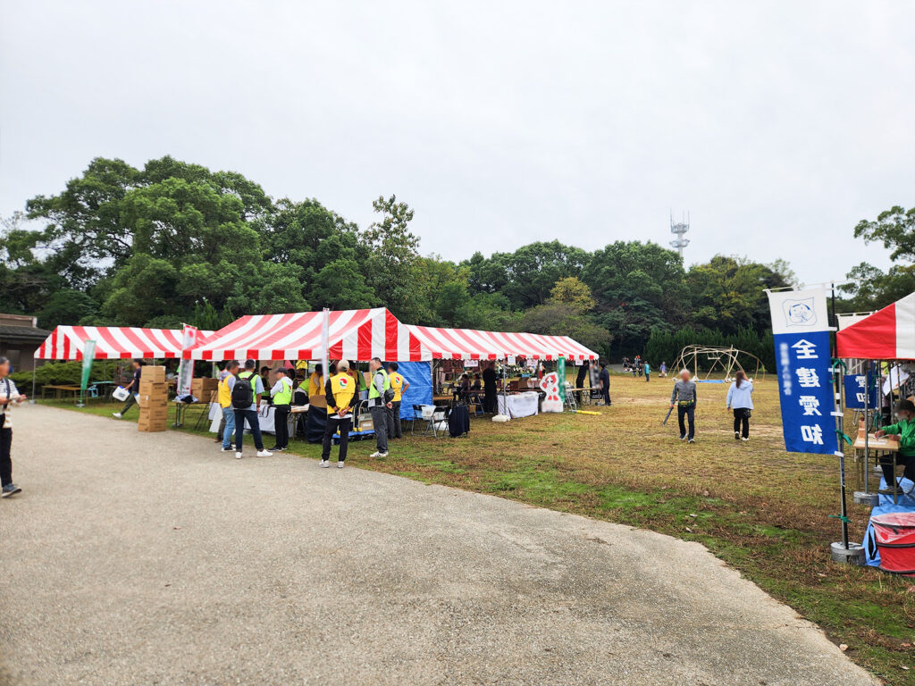 令和6年度みどり・シティ・フェスティバル会場設営レポート テント3