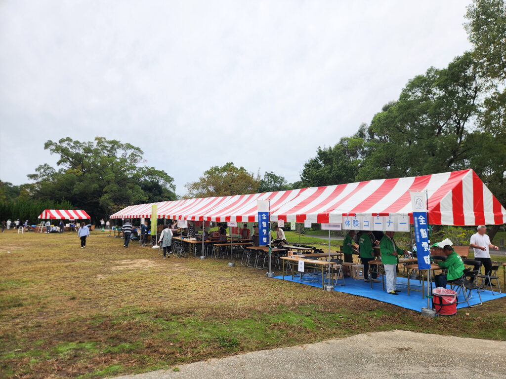 令和6年度みどり・シティ・フェスティバル会場設営レポート テント5