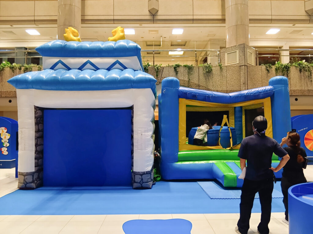 パンダボールプール 施工風景