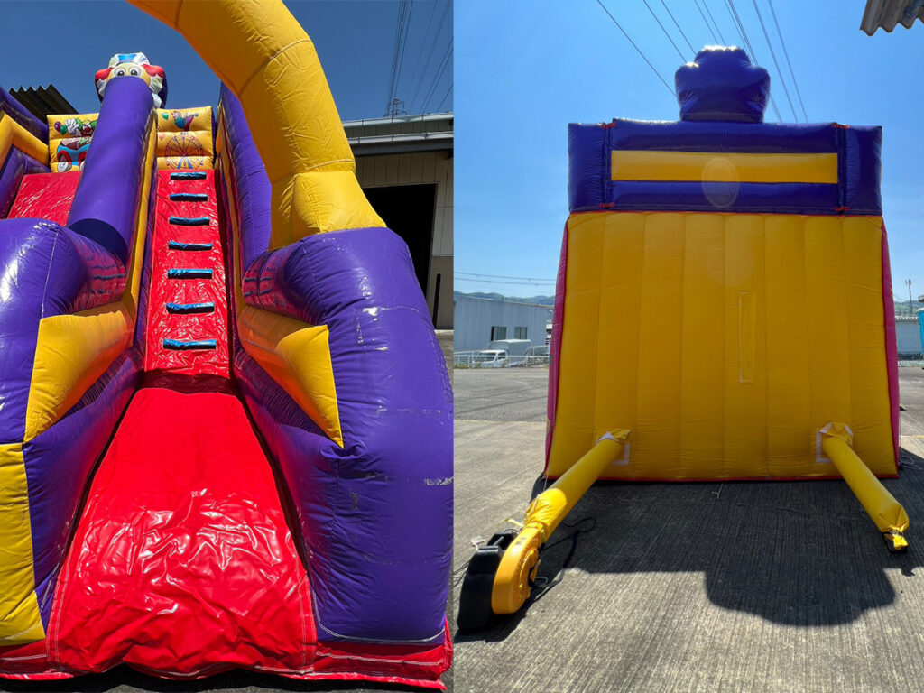 サーカススライダー 上り台と背面