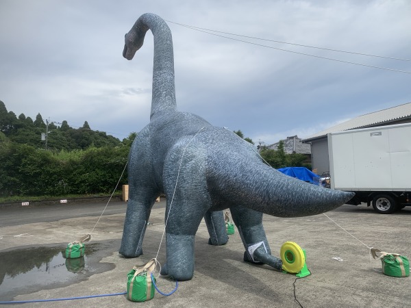 ブラキオサウルスミスト背面2