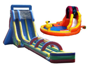 エアー式水上滑り台セット レンタル