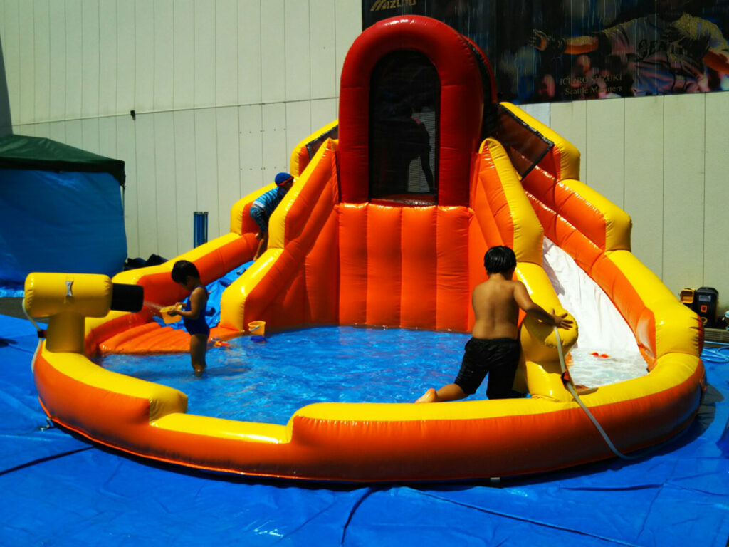 シャワー付きウォータースライダー3 レンタル