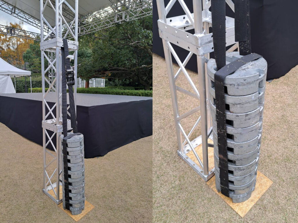 マルシェ会場 トラスルーフステージ5