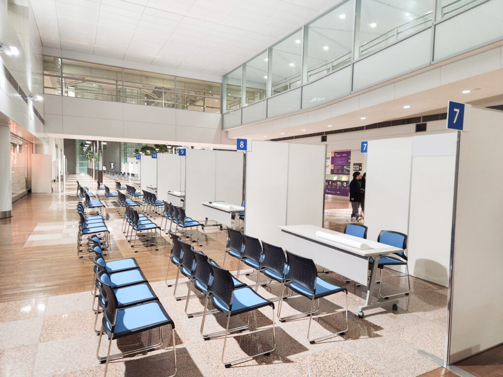 合同企業セミナー会場設営レポート1