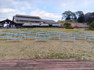 第34回 佐布里池梅まつり 看板観覧席