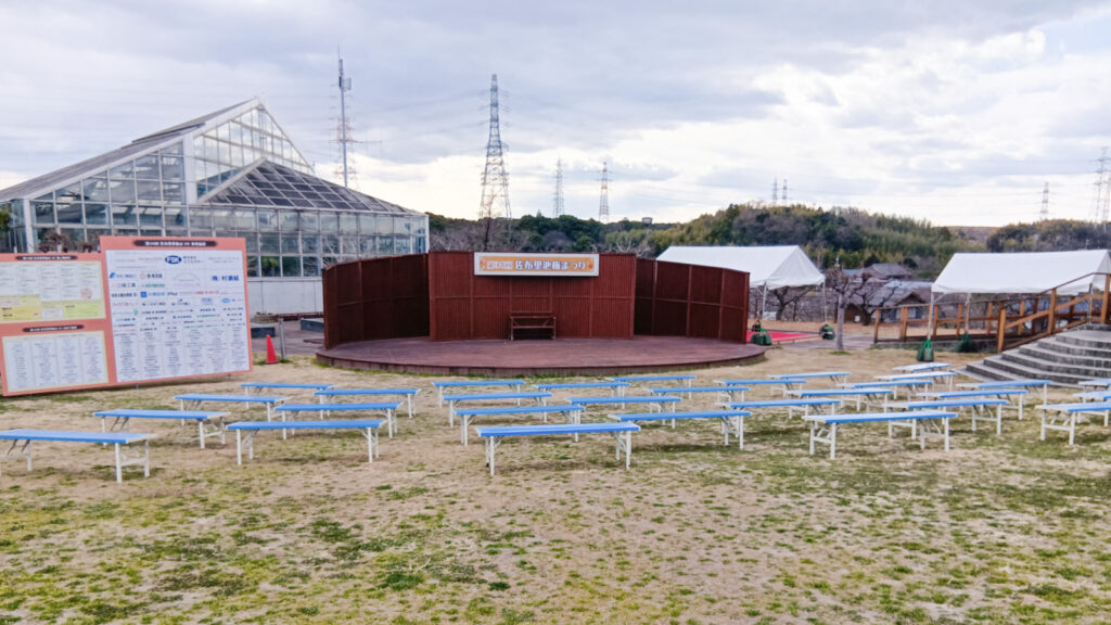 第34回 佐布里池梅まつり 会場1