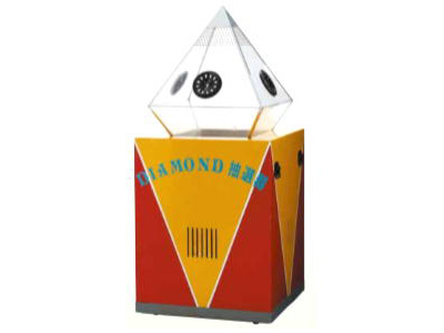 据え置き型エアー抽選機 ダイヤモンド型