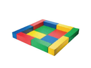 角形キッズコーナー(カラフル)