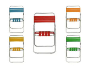 パイプ製ガーデンチェア