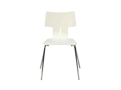 カフェチェア(VEGA・ホワイト)