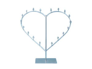 ハート型キャンドルスタンド