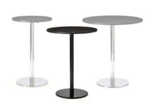 システムテーブル(丸型・黒)