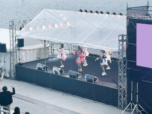 3間×5間パイプテント(透明)