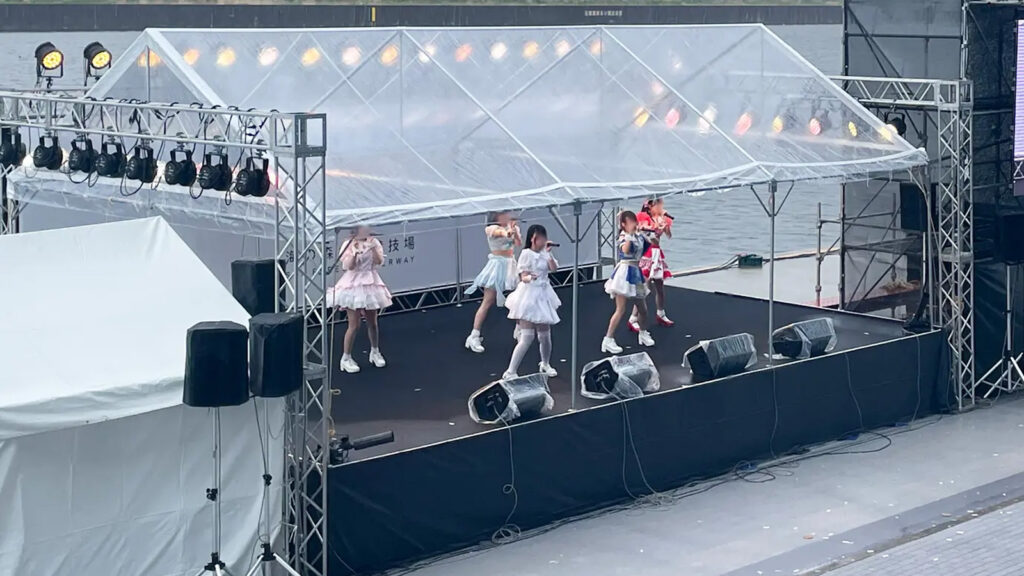 3間×5間パイプテント(透明) イメージ