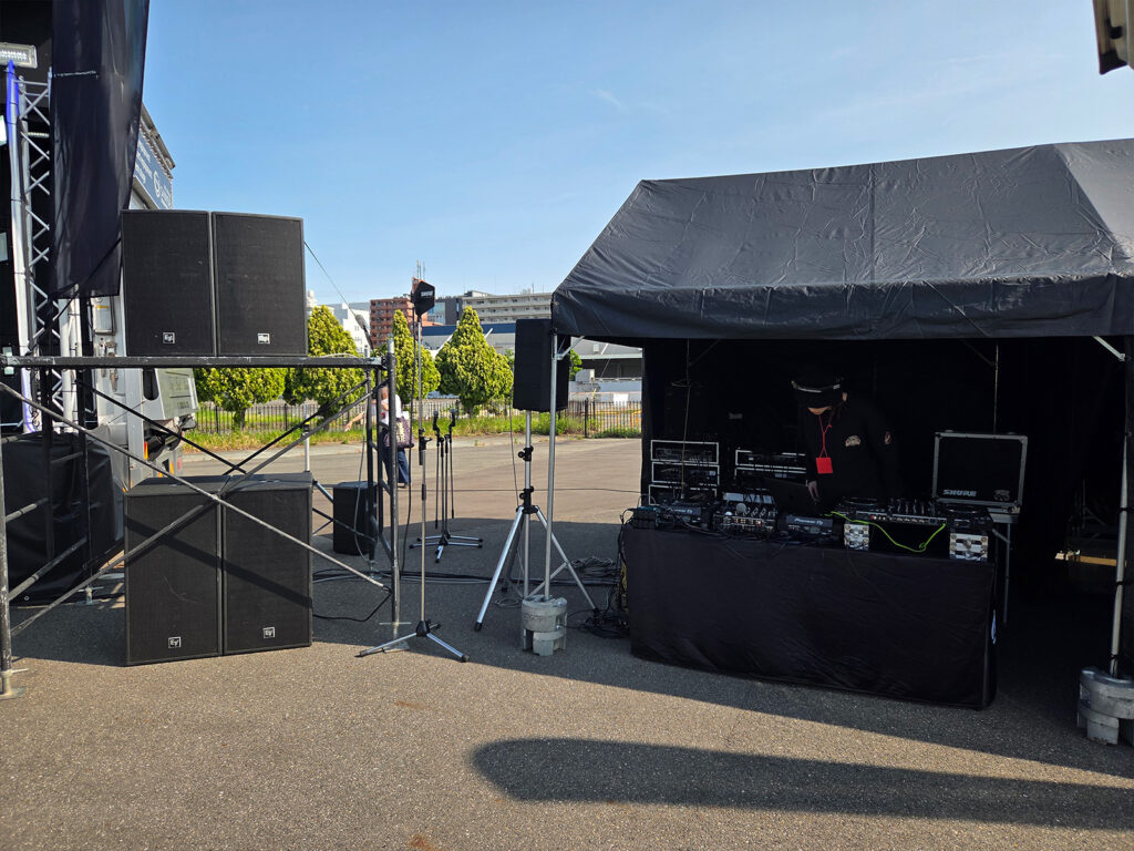 カーイベント 2間×3間 パイプテント(黒) 1