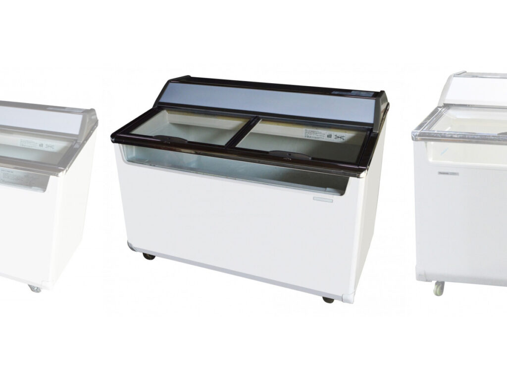 縦開きアイスケース レンタル