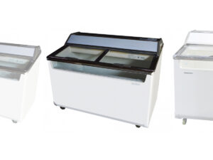 縦開きアイスクリームケース