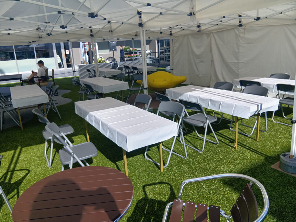 愛知県日進市の道の駅で施設のオープニング式典をお手伝いしました！4