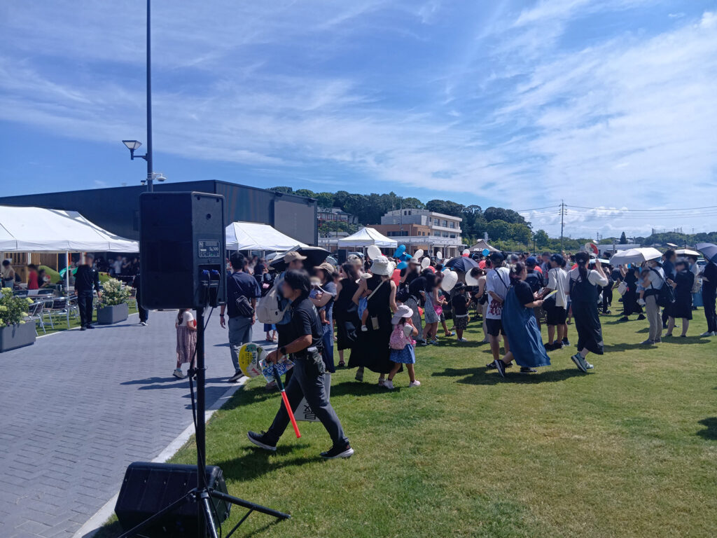 愛知県日進市の道の駅で施設のオープニング式典をお手伝いしました！5