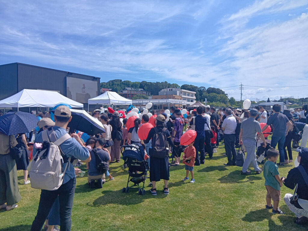 愛知県日進市の道の駅で施設のオープニング式典をお手伝いしました！6
