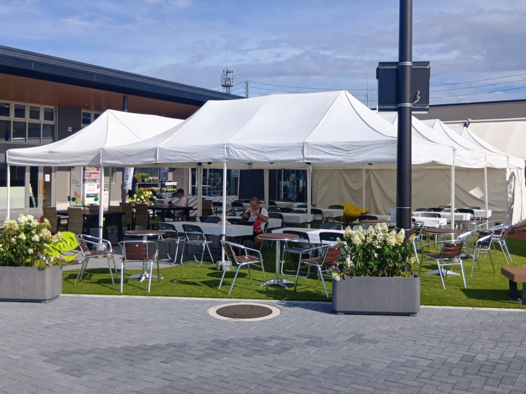 愛知県日進市の道の駅で施設のオープニング式典をお手伝いしました！1