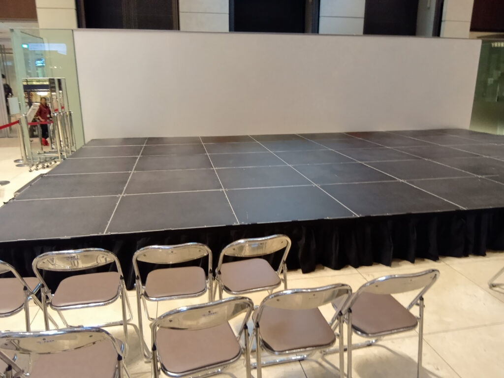 歌謡コンサート会場設営レポート2