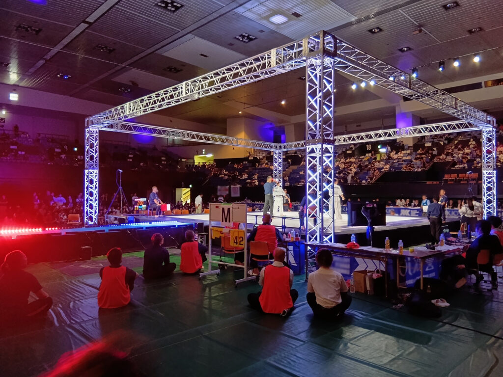 空手イベント設営レポート イメージ1