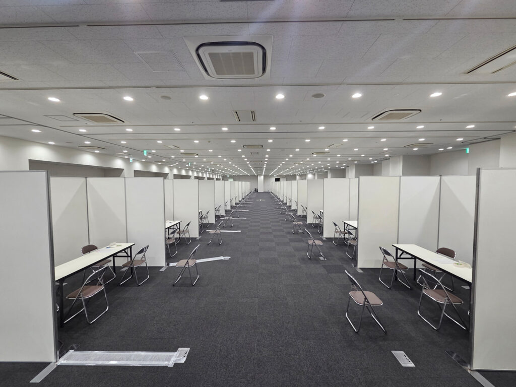 就活イベント設営レポート 1