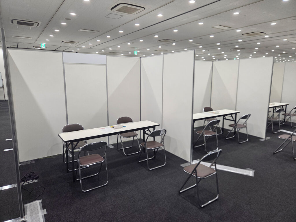 就活イベント設営レポート 3