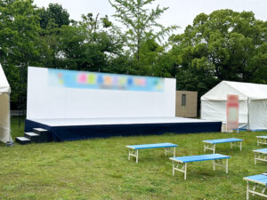 ふれあい祭り会場設営プラン