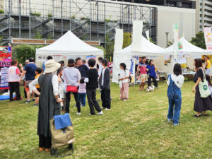 野外イベント物販会場セット