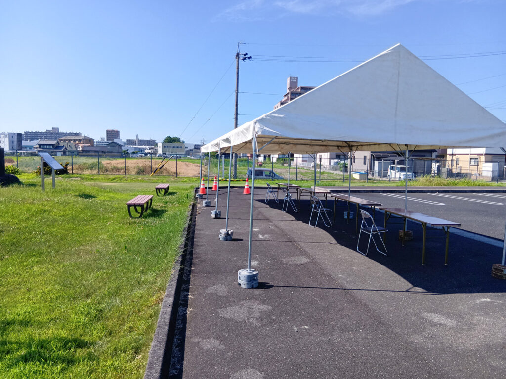 蟹江町夏祭り2026 会場設営レポート6